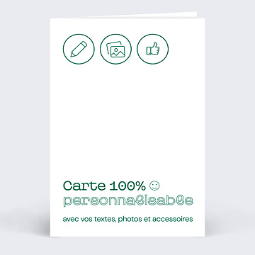 Invitation Professionnelle  Modle 100% Personnalisable portrait