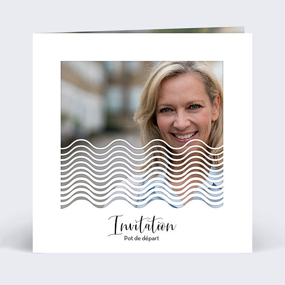 Invitation Professionnelle Découpe Vagues 