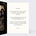 Carte d'invitation Soirée VIP Intérieur Droit