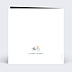 Carte d'invitation Bonne Route ! Verso