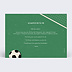 Carte d'invitation Billet de Foot Verso