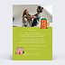 Carte d'invitation Petit Village Verso