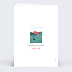 Carte d'invitation Retraite Golf Verso