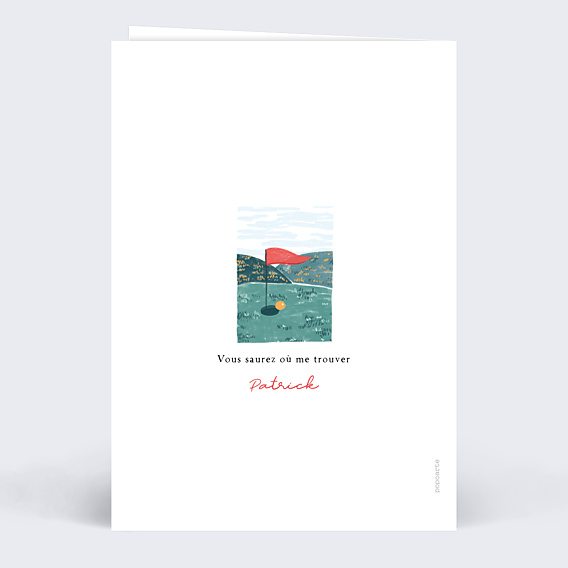 Invitation Toutes Occasions Retraite Golf