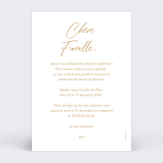 Invitation Toutes Occasions Arche