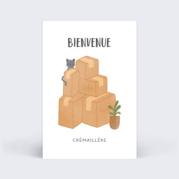 Invitation Toutes Occasions Bienvenue  la Maison