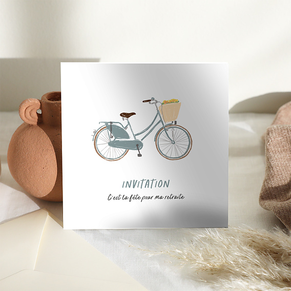 Carte d'invitation Bonne Route ! Après 1