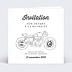Invitation Toutes Occasions Moto Vintage