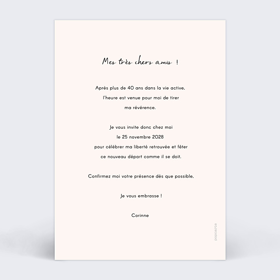 Invitation Toutes Occasions Van