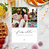 Carte d'invitation Notre Famille Photos Après 1