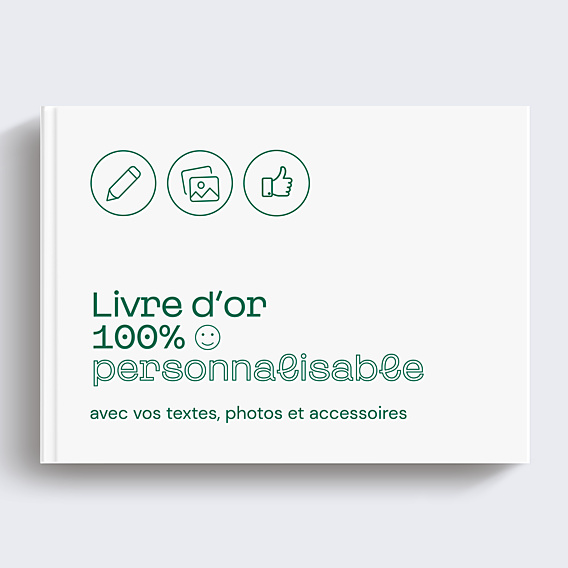 Livre d’or anniversaire 100% Personnalisable