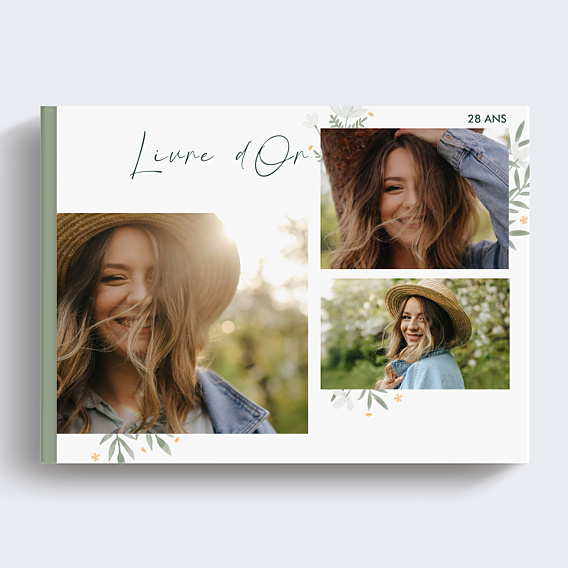 Livre d’or anniversaire Fleurs en Fête