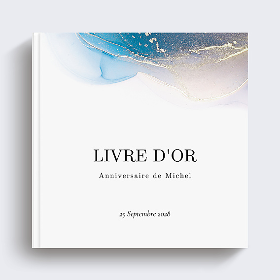 Livre d’or anniversaire Opaline