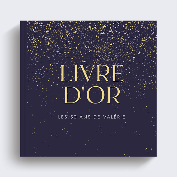 Livre d’or anniversaire Pluie de fête