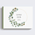 Livre d’or décès Couronne Eucalyptus