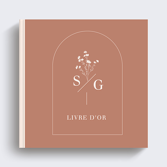 Livre d’or mariage Botanica
