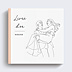 Livre d’or mariage Couple line art