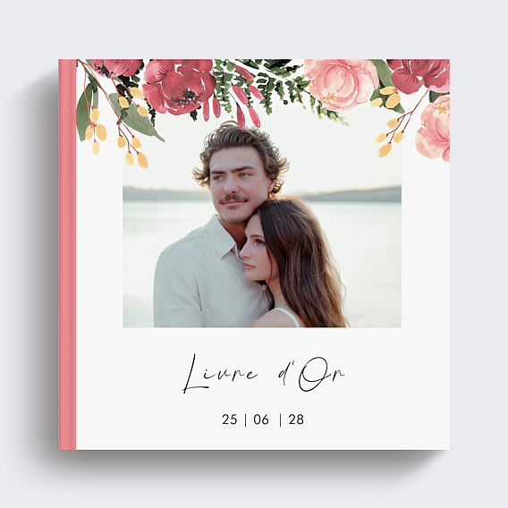 Livre d’or mariage Wild Flowers