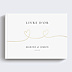 Livre d’or mariage Ligne du coeur