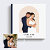 Livre d’or mariage Couple en illustration minimaliste