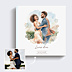 Livre d’or mariage Portrait en aquarelle
