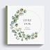 Livre d’or mariage Couronne Eucalyptus