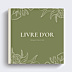Livre d’or mariage Bloom floral