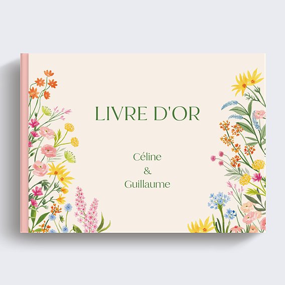 Livre d’or mariage Jardin