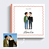 Livre d’or mariage Portrait crayonné