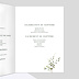 Livret de messe baptême  Herbarium Intérieur Droit