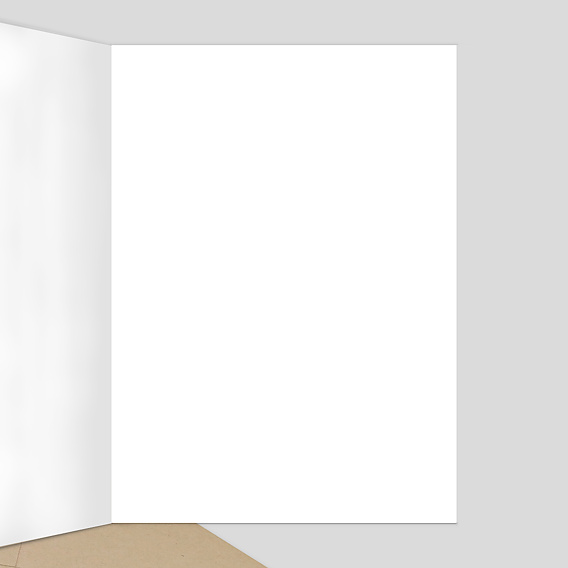 Livret de messe baptême  Petite Croix Intérieur Droit