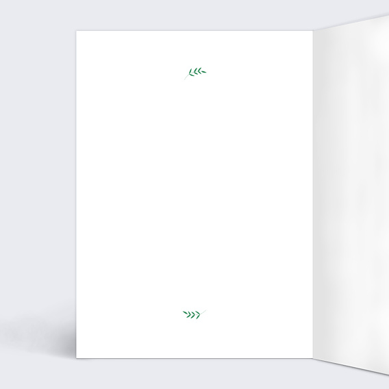 Livret de messe baptême Petite Colombe Intérieur Gauche