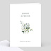 Livret de messe baptême  Herbarium