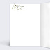 Livret de messe baptême  Herbarium Intérieur Gauche