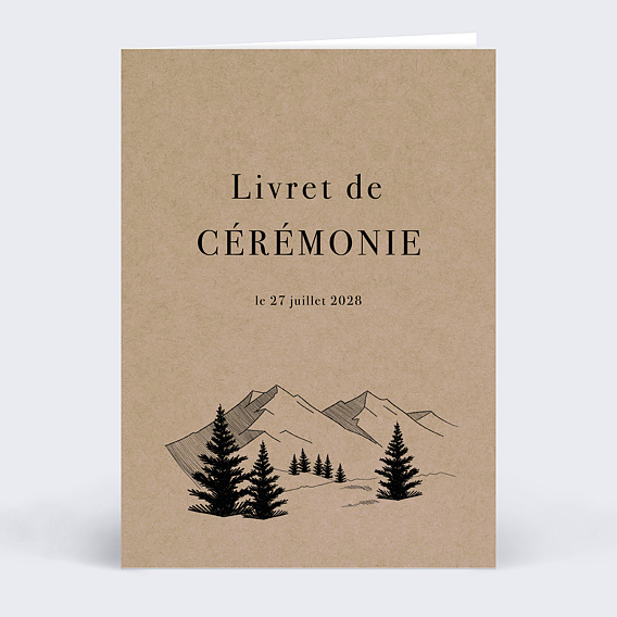 Livret messe mariage  Idylle à la Montagne