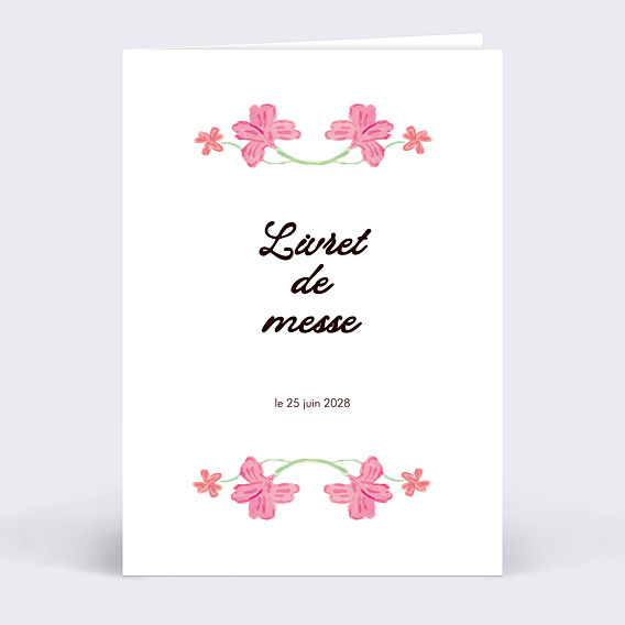 Livret messe mariage  Jardin botanique