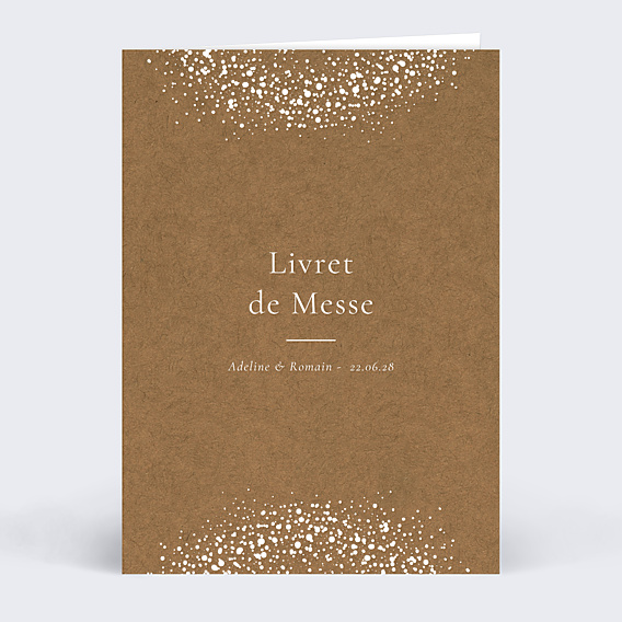Livret messe mariage Couronne de Dentelle