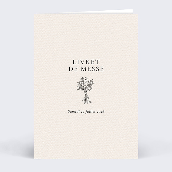 Livret messe mariage Domaine