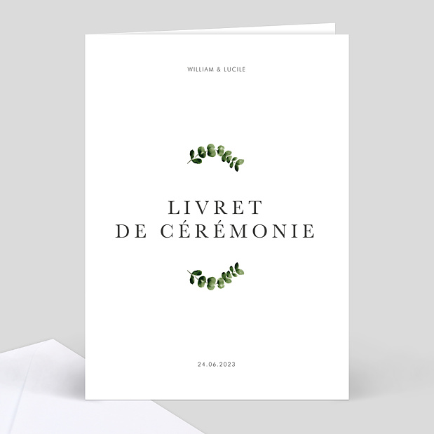 Livret de Messe Mariage Tournesol