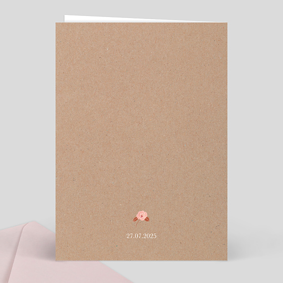 Livret messe mariage  Printemps Bohème Verso