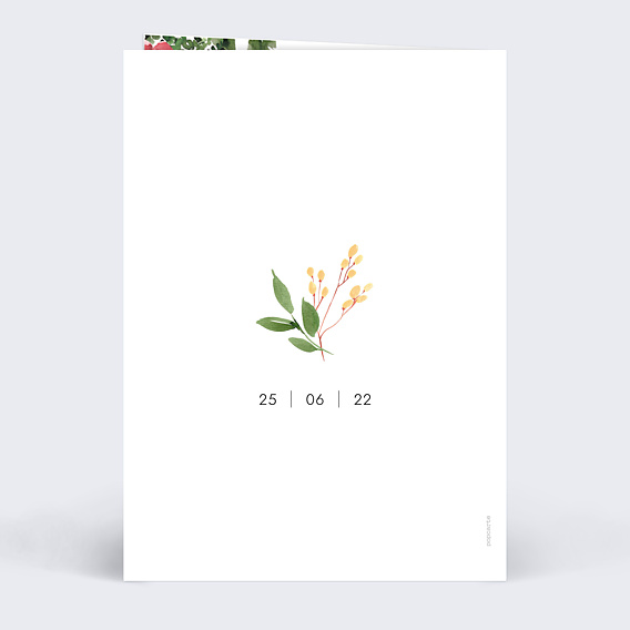 Livret de Messe Mariage Wild Flowers