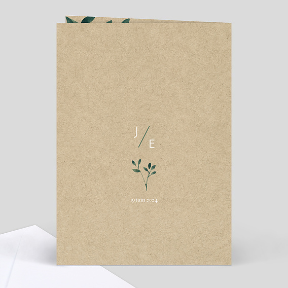 Livret messe mariage  Ombrage Verso