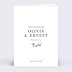 Livret de Messe Mariage Végétal Classique