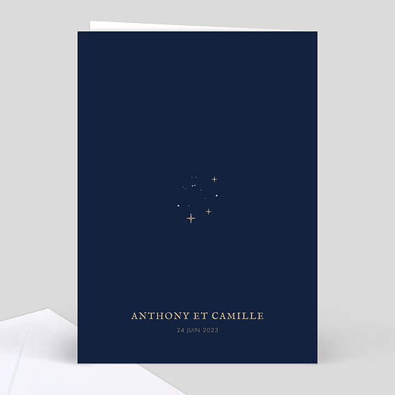 Livret messe mariage  Notre Constellation Verso