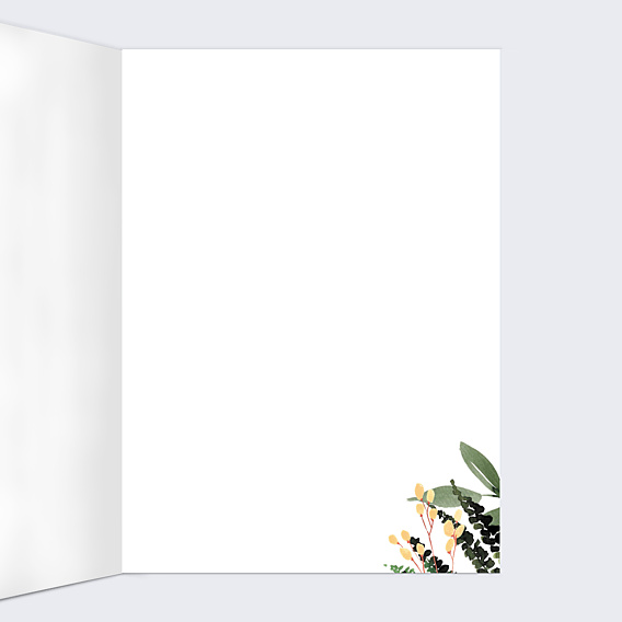 Livret de Messe Mariage Wild Flowers