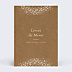 Livret de Messe Mariage Couronne de Dentelle