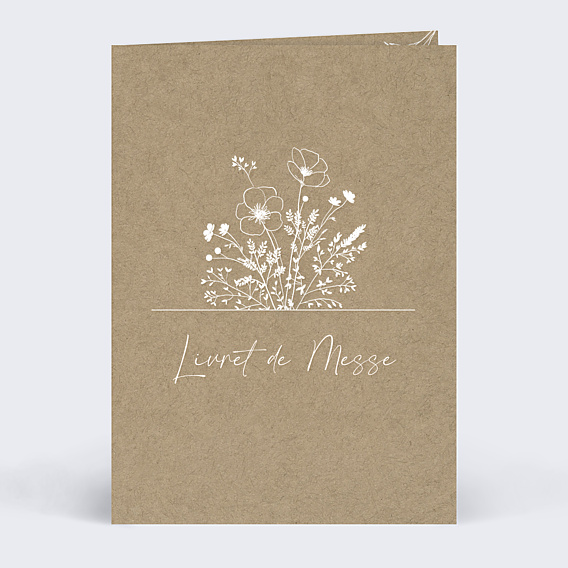 Livret messe mariage Bouquet Champêtre