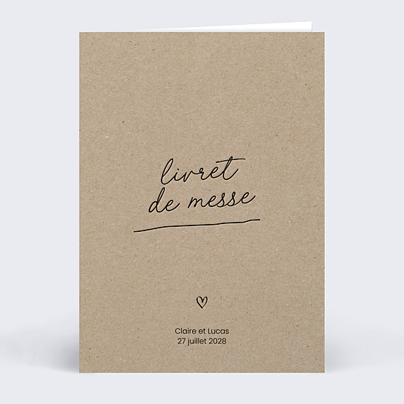 Livret messe mariage Message Humoristique