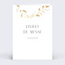 Livret de Messe Mariage Couronne Chic