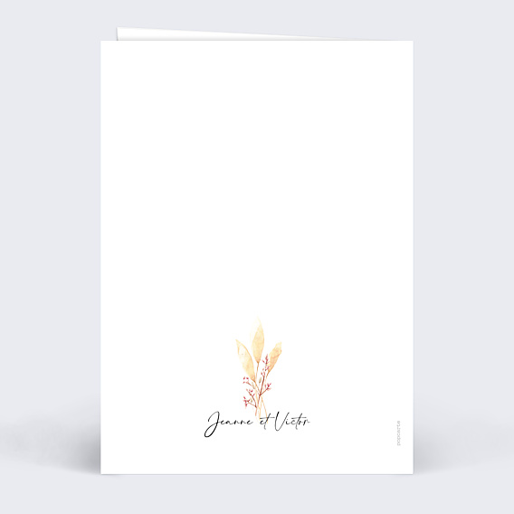 Livret de Messe Mariage Bohemia